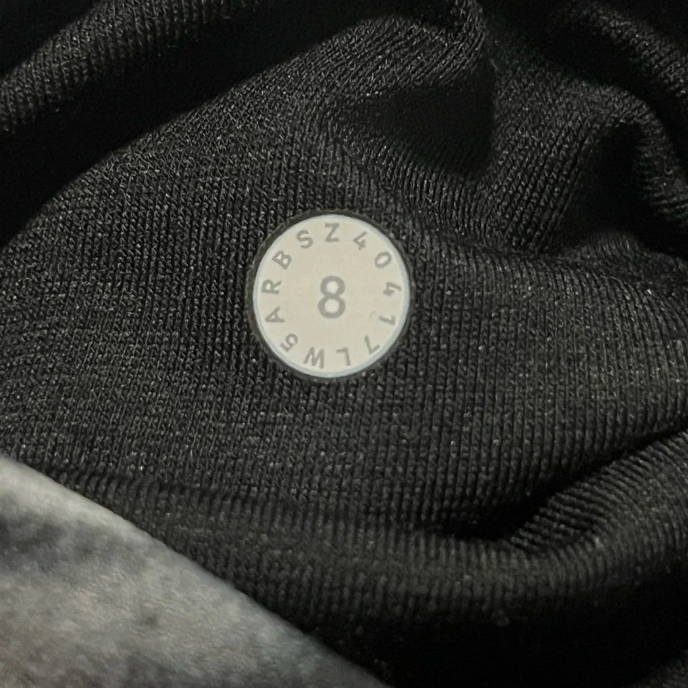 🍋LIKE NEW Lululemon Train Times 25” - Blush Blossom Alpine White Black - Sz 8 - Picture 9 of 15